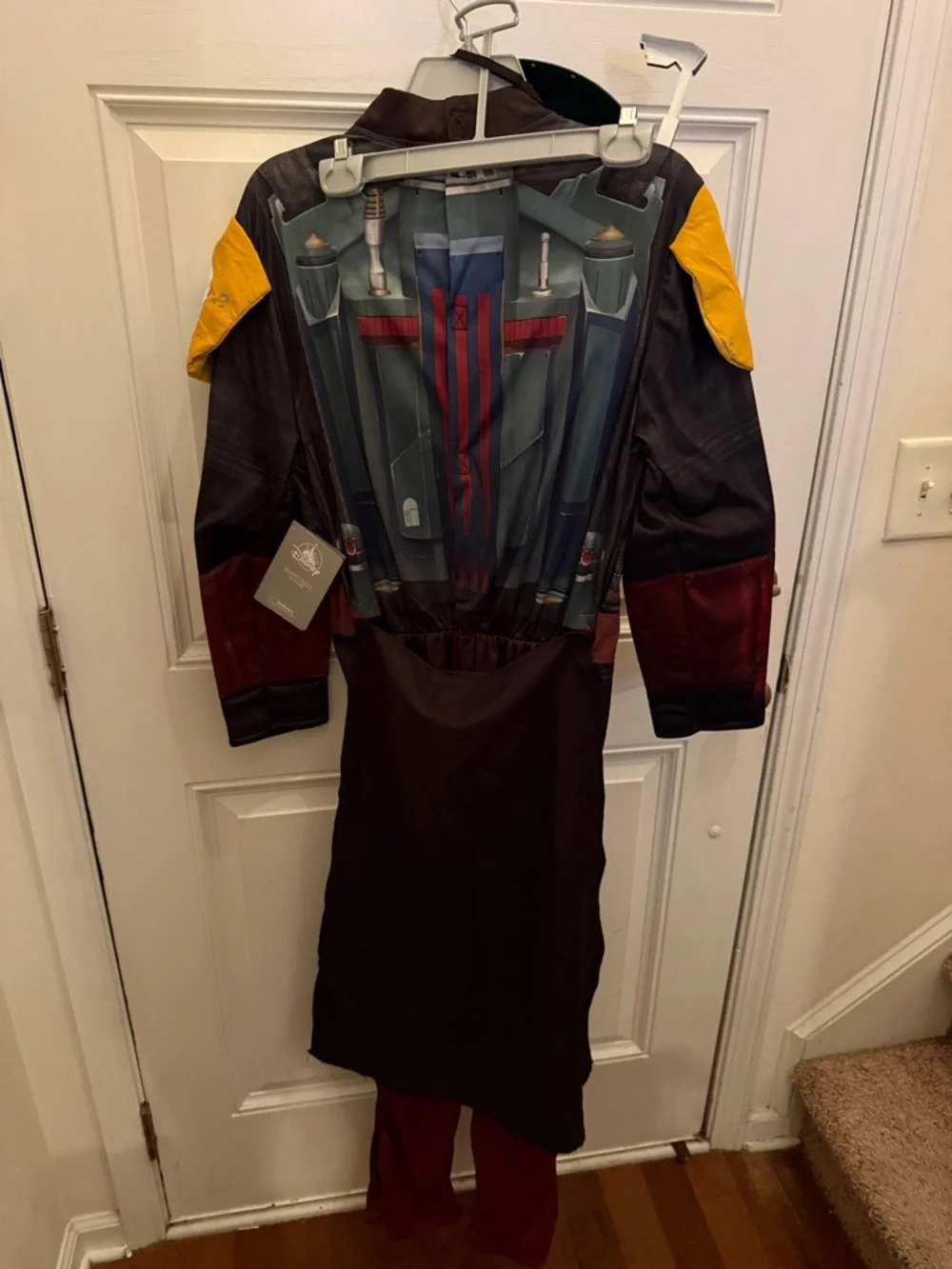 NWT! Disney Parks Store ~ Deluxe Star Wars Boba Fett Costume Adult XSM /Kids XXL - Picture 8 of 11